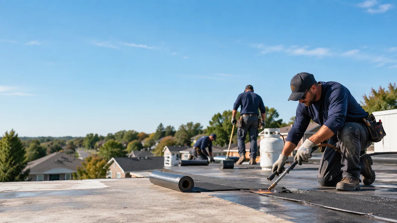 Flat Roof Leak Repair providers in Juda, WI